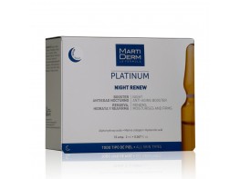 Imagen del producto MartiDerm Platinum Night Renew 10 ampollas