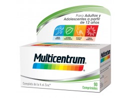 Imagen del producto Multicentrum adultos multivitamínico 90 comprimidos