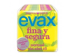 Imagen del producto Evax compresas fina y segura normal 16 und