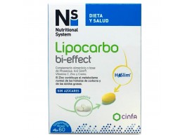 Imagen del producto N+s lipocarbo bi-effect 60 comprimidos
