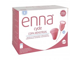 Imagen del producto Enna Cycle - Easy Cup copas menstruales + caja esterilizadora talla S 2u + 1u
