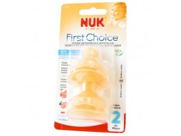 Imagen del producto Nuk Fc+ tetina ancha de látex talla M 2u