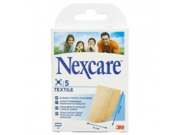 Imagen del producto Nexcare Textile Strips tiras adhesivas 10x6cm 5u