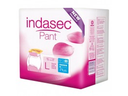 Imagen del producto Indasec pant plus talla grande 12 unidades
