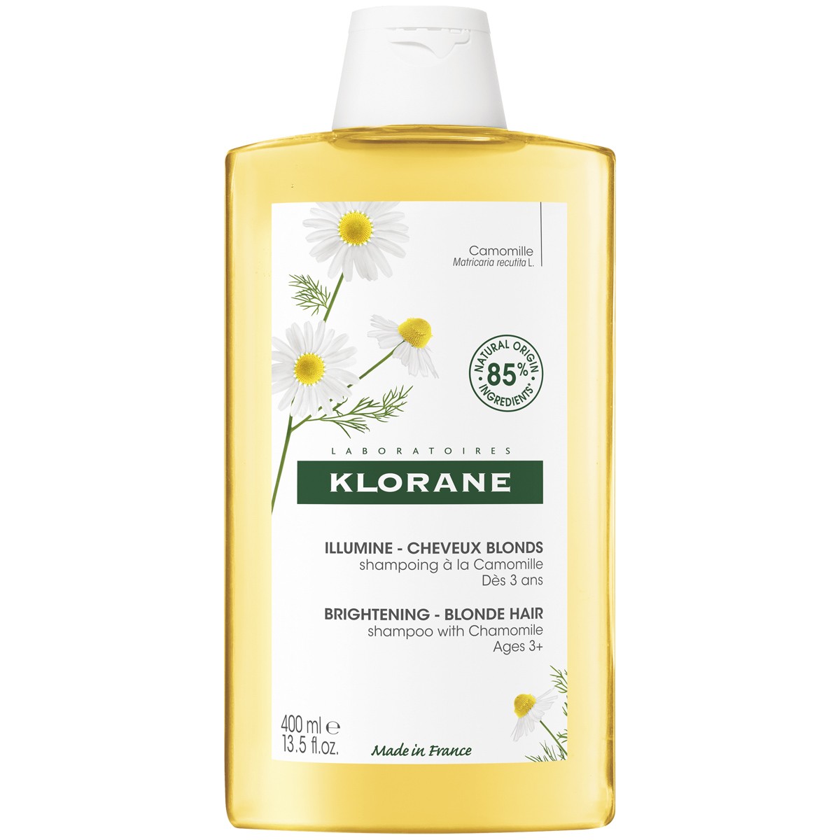 Klorane chamú camomila nf 400ml