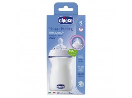 Chicco Biberón Natural Feeling flujo rápido 330ml