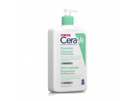 Cerave gel limpiador espumoso familiar 1L