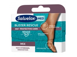 Salveloxmed Blister Rescue Mix hidrogel para ampollas 3+3u