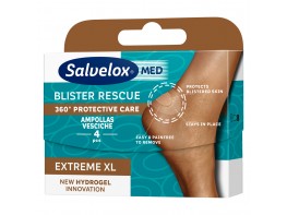 Salvelox Blister Rescue Extreme XL apósitos para ampollas 4u